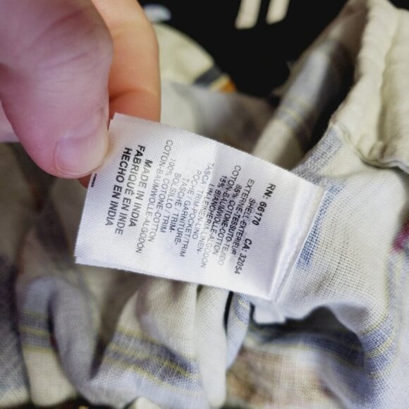 Anthropologie Wide Leg Cotton Pants - Picture 7 of 7